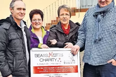 Das Organisationsteam (von links): Thomas Lansche, Ivonne Haß, Christine Lansche und Axel Haß.