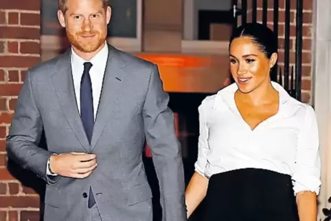 Erwarten ihr erstes Kind: Prinz Harry und Herzogin Meghan.