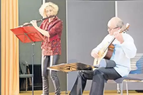Christiane Meininger und Volker Höh stammen aus dem Landkreis Kusel und sind als Duo Palatino am Sonntag, 10. März, im Congress 