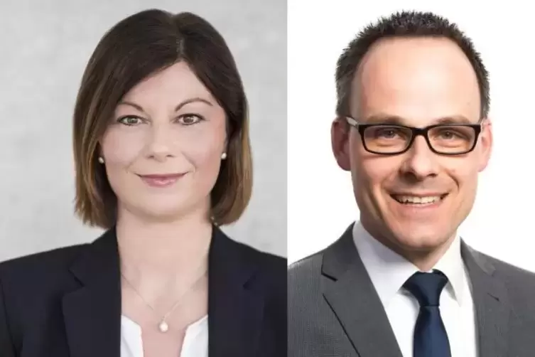 Nicole Steingaß wird neue Innenstaatssekretärin, Denis Alt wird Staatssekretär im Wissenschaftsministerium. Foto: Staatskanzlei