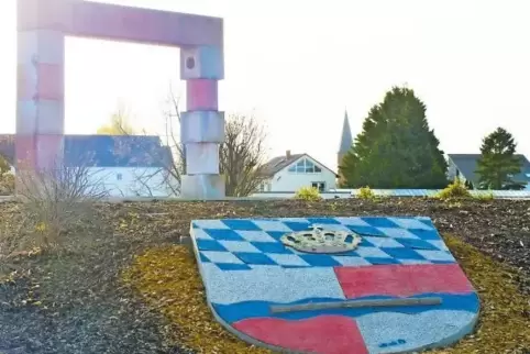 Die bayerische Vergangenheit ist auch heute noch im Maxdorfer Wappen präsent.