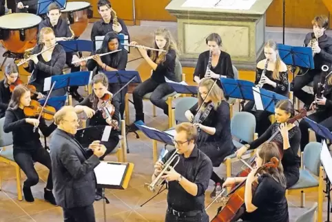 Zog am Montagabend in allen Stilen an einem Strang: das Schülerorchester Bella Fortuna aus Salzburg unter der Leitung von Michae