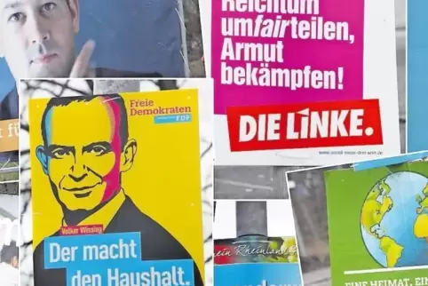 Wahlwerbung: Bald sind Briefkästen und Straßen wieder voll.