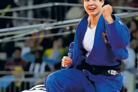 Geschafft: Die Spanierin Maria Bernabeu kann nicht mehr. Laura Vargas Koch gewinnt in Rio de Janeiro olympisches Bronze in der G