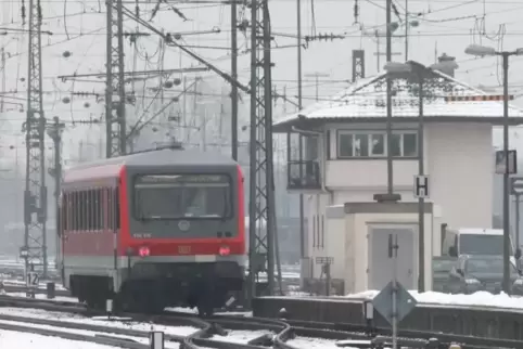 Stellwerk auf dem Wörther Bahnhof Foto: VAN 