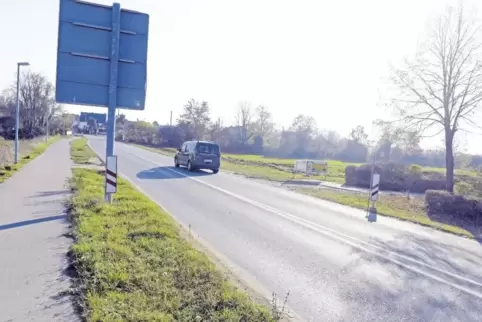 Im Gewerbegebiet Am Weisenheimer Weg steht unter anderem ein Supermarkt. Die Fläche rundherum will Fußgönheim in den Flächennutz