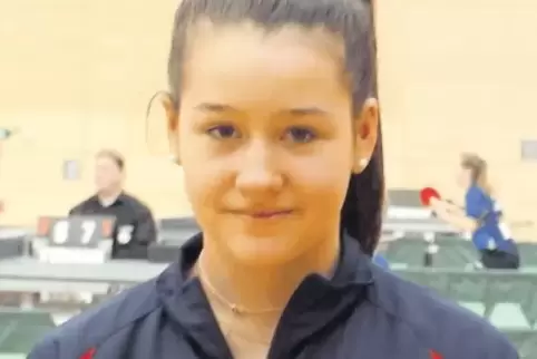 Trainiert in Sport-Eliteschule: Isabelle Schütt.