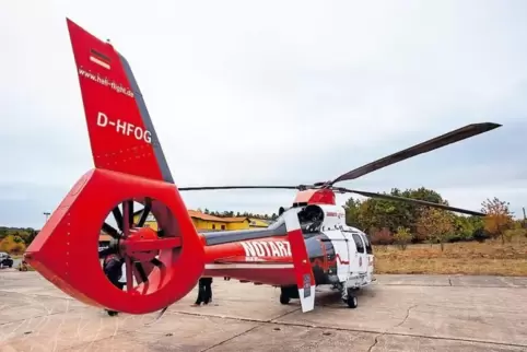 War seit Oktober 2018 schon über 300 Mal im Einsatz: der „Air Rescue Pfalz“ der Johanniter-Luftrettung, derzeit in Sembach stati