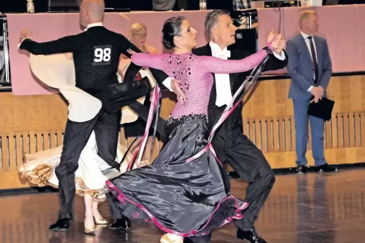 Yvonne Scheller und Napoleon Wittig vom TSC Ludwigshafen-Wachenheim wollen in diesem Jahr wieder bei „Hessen tanzt“, dem größten