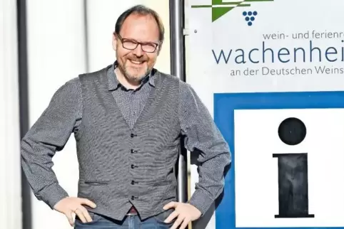 Ein Ziel ist die barrierefreie Wein- und Ferienregion Wachenheim: Stefan Thomas möchte Menschen mit möglichst wenig Hürden vom B