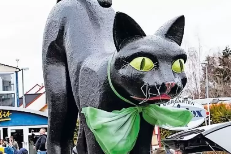 Die Bruchkatze darf nicht fehlen.