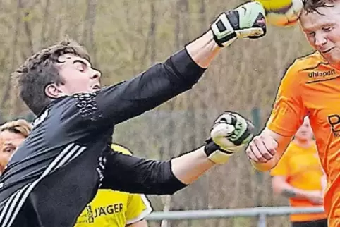 SG-Torwart Steffen Hunsicker (links) muss am Wochenende passen.