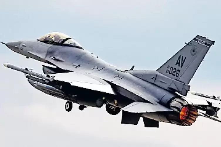 Eine F-16-Maschine der US-Luftwaffe.