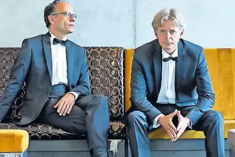 Eines der renommiertesten Klavierduos: Andreas Grau (links) und Götz Schumacher.
