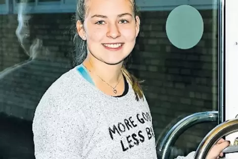 Jasmin Knapp hat einen Alternativplan: ein duales Studium beim Finanzamt.