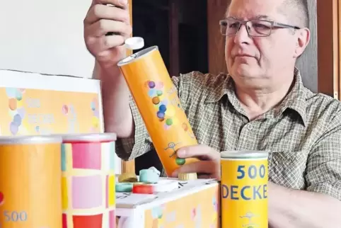 Sammelleidenschaft aus gutem Grund: Gerhard Artemeier.