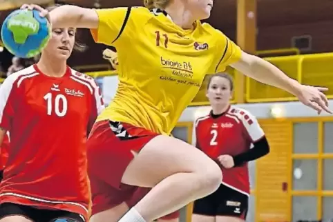 Julia Raab und die „Gekko“-Damen haben bislang eine gute erste Spielzeit absolviert.