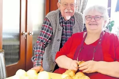 Wirte mit Leib und Seele: Annemarie Keifel-Sauer und Benno Sauer.