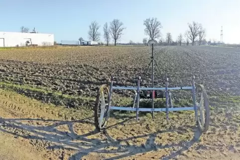 7000 Quadratmeter groß ist das Feld in Dannstadt-Schauernheim. Im Erdreich schlummern möglicherweise Kriegs-Hinterlassenschaften