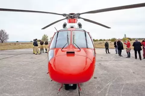 Als der Hubschrauber am 22. Oktober in Sembach stationiert wurde, war noch nicht abzusehen, wie viel Wirbel er noch verursachen 