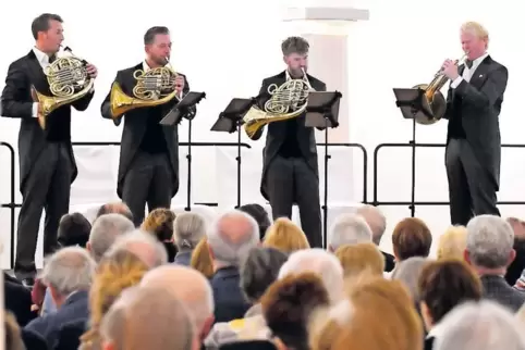 Unnachahmlich: Das Quartett „German Hornsound“.