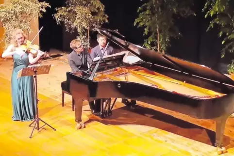 Ein musikalisches Traumpaar: Anna Theresa Steckel und Martin Klett.