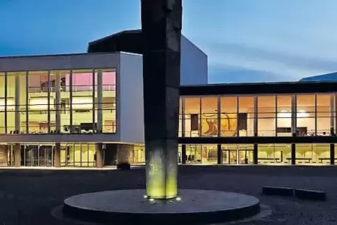 Gute Stube Ludwigshafens: der Pfalzbau am Theaterplatz.