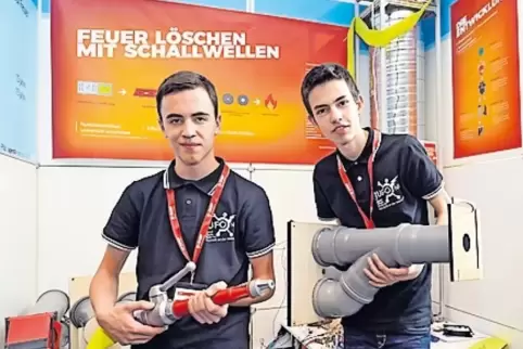 Philipp Salm (links) und Jonas Mannweiler.