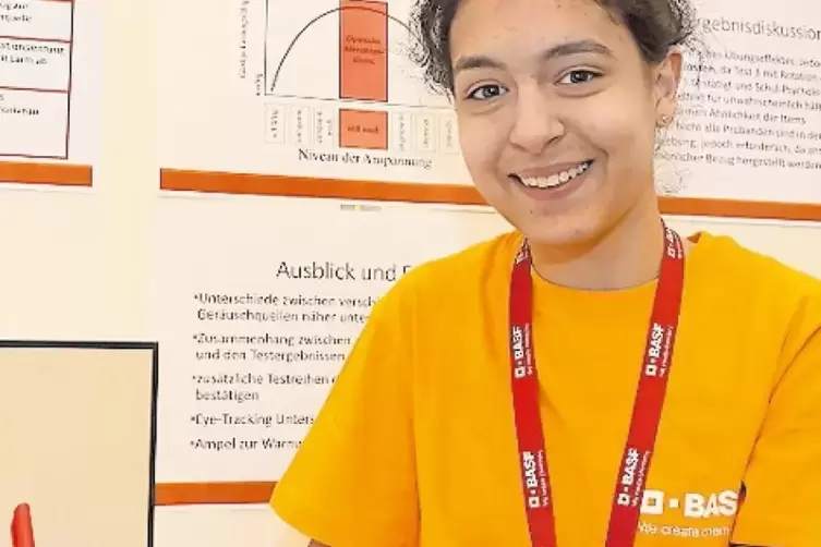 Negin Moghiseh hat die Auswirkungen von L&auml;rm auf die Konzentrationsf&auml;higkeit erforscht.