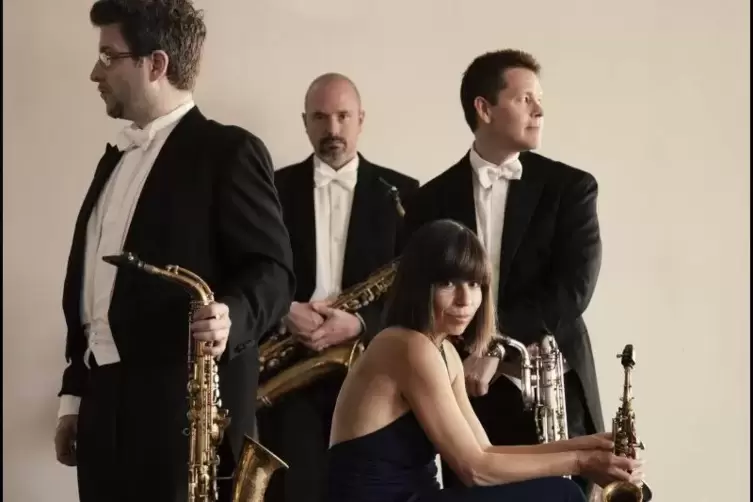 K&ouml;nige des Saxofons: Die Rasch&eacute;rs spielen in Karlsruhe. Foto: Felix Broede