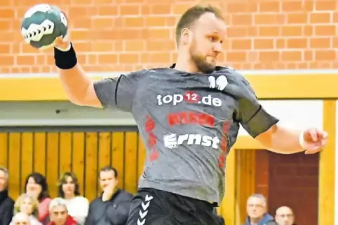 War zuletzt gut in Form: SV 64-Spieler Benny Zellmer wird im Heimspiel gegen die HSG Eckbachtal wieder als Abfangjäger in der Ab