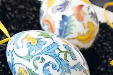 Kunstvoll: Eier der Wachenheimer Ausstellung.