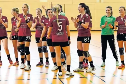 Hatten nach dem Spiel allen Grund zum Jubeln: die Spielerinnen der SG Lambsheim/Frankenthal.