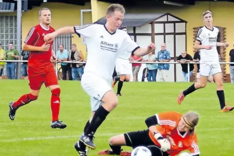 Handicap: Steinbachs Spielertrainer Timothy Hanauer wird seiner Mannschaft morgen in der Heimpartie gegen Hinterweidenthal fehle