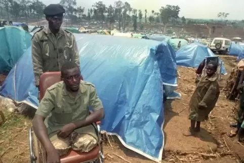 Zwischen April und Juli 1994 starben in Ruanda zwischen 500.000 und 1.000.000 Menschen, zahlreiche flüchteten. Foto: dpa 