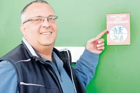 Landwirt Rudolf Renner ist „Partner der Feuerwehr“. Für ihn eine Selbstverständlichkeit