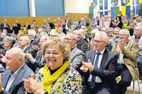Applaus gab’s beim Frühlingsempfang in Forst auch für den Chor des ehemaligen Kerwekomitees.