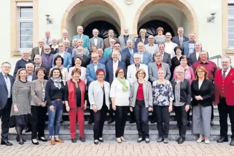 Ohne sie ist das Waldsee, wie wir es kennen, nicht möglich: die Ehrenamtlichen, die von Ortsbürgermeister Otto Reiland (rechts) 