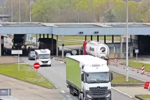 Die Bundespolizei am Standort Lauterbourg ist für die Fahndung und Überwachung in einem 30-Kilometer-Radius im Grenzgebiet zustä