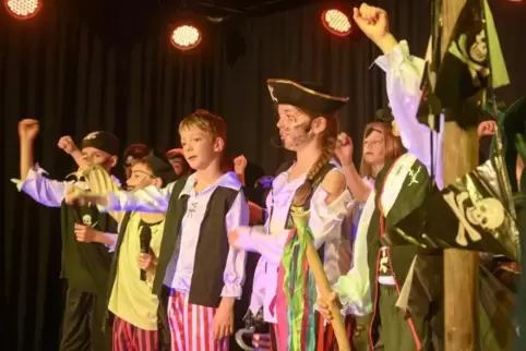 Die Grundschule Ulmet zeigte „ Das geheime Leben der Piraten“. Foto: M. Hoffmann