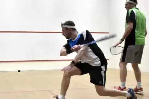 Markus Herrmann (links) und der SC Rhein-Neckar haben eine sehr gute Rückrunde gespielt.  Foto: BOLTE