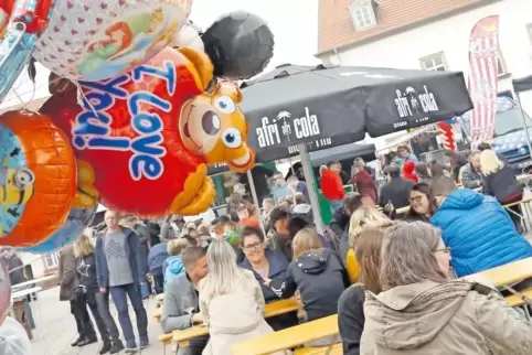 Gut besucht war das Frühlingsfest mit Streetfood-Markt und verkaufsoffenem Sonntag in Winnweiler.