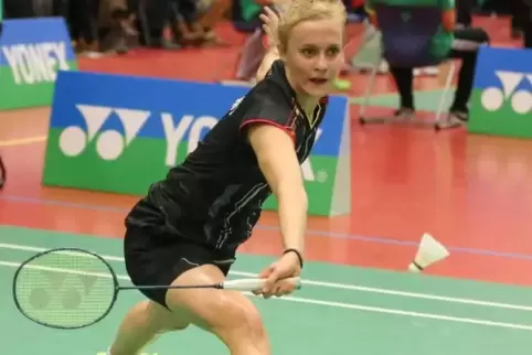 Luise Heim ist eine der besten deutschen Badminton-Spielerinnen. Foto: Nicol Simla