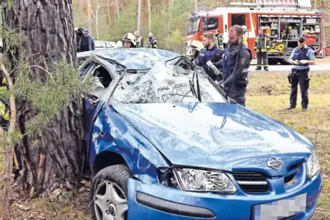Einer der Unfälle 2018 auf der Landesstraße 530.