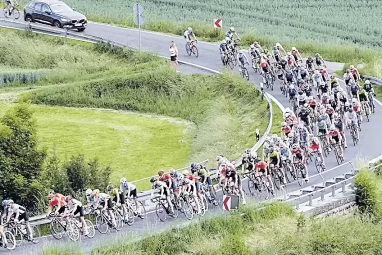 Rauf und runter und durch viele Kurven: Im Juni rollt das Feld der Trofeo Saarland wieder durch den Bliesgau und die angrenzende