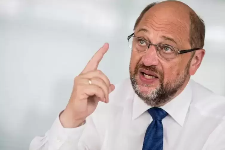 Martin Schulz. Foto: dpa 