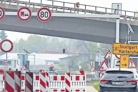Am Osterwochenende wird noch einmal gesperrt.