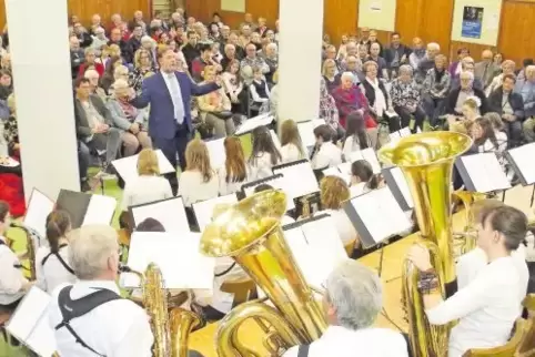 Die Stadtkapelle Zweibrücken gab mit ihren zugehörigen Orchestern ein tolles Frühjahrskonzert.