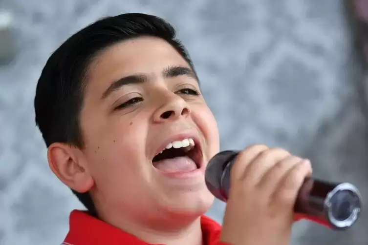 Hat sich gegen 17.000 Bewerber durchgesetzt: Davit Nikalayan steht im Finale der Casting-Show „The Voice Kids“. Foto: Mehn