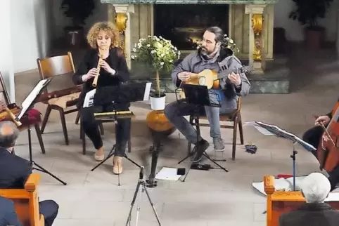 Das Ensemble „RicciCapricci“ sorgte für ungewöhnliche Klangreize.